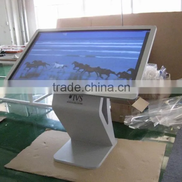 42" Touch Screen All in One pc LCD Display WiFi Optional Floor Stand Advertising Player photo-3