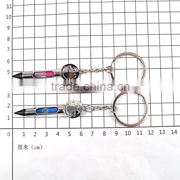 Pen Promotional Gifts Key Chains Steel Wire Keychain photo-4
