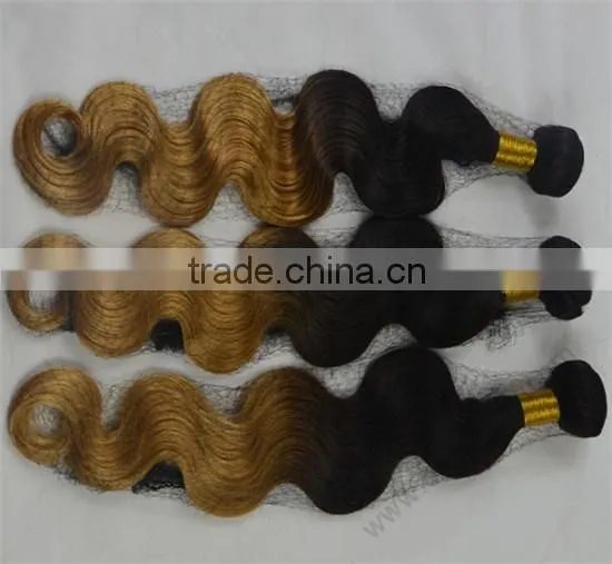 Factory Direct China Cheap Body Wave Two Tone Human Hair photo-3