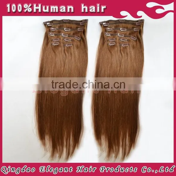 Paypal Accepted Cheapest Human Hair Clip in Hair Extensions photo-6