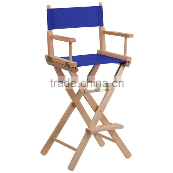 Wooden Furniture Designs Modern Outdoor Cheap Camping Canvas Folding Wooden Director Chair Quality Choice photo-4