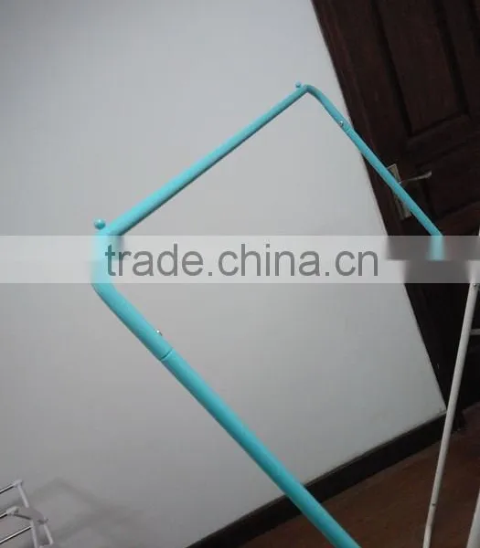 China Supplier Folding Steel Clothes Stand To Hang Clothes photo-2