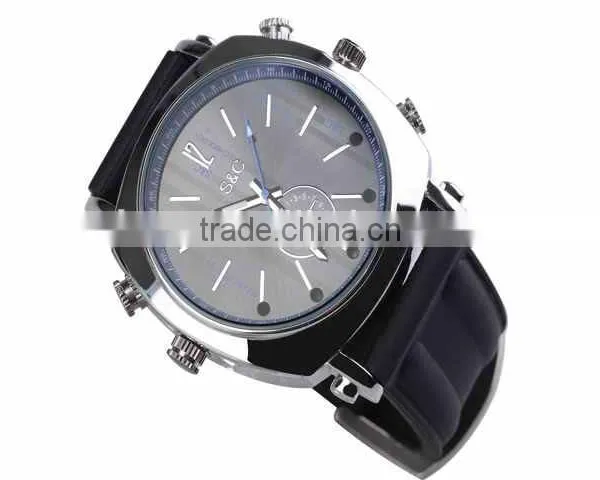 OEM Factory Fashionable Waterproof 100% 32gb Hidden Watch Camera, Sport Mini DV, Security Watch Webcam Wit HIR Night Vision photo-2