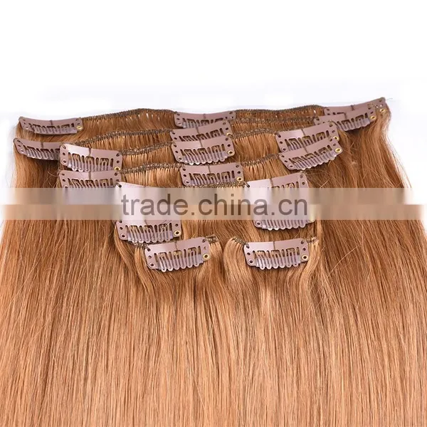 High Quality Clip In Hair Extension, Factory Price Remy Straight Human Hair Extension Quality Choice photo-3