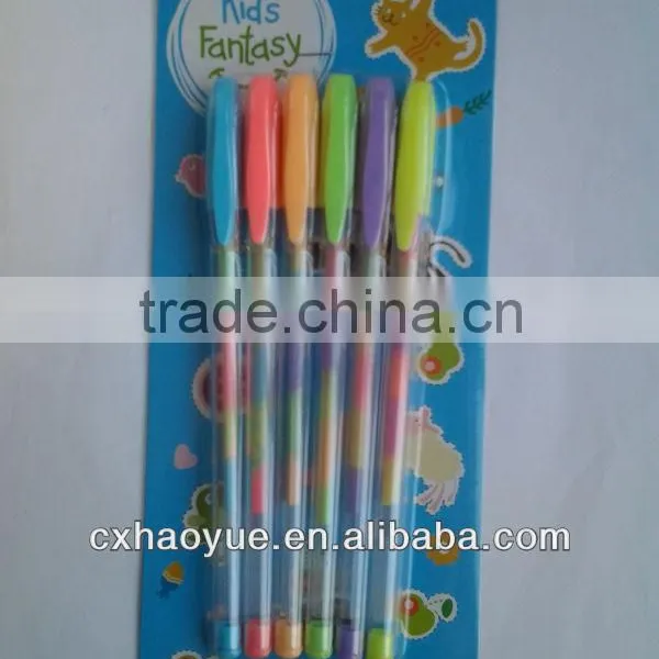 the Cartoon Card Package BP Style 12 Colors Water Color Pen