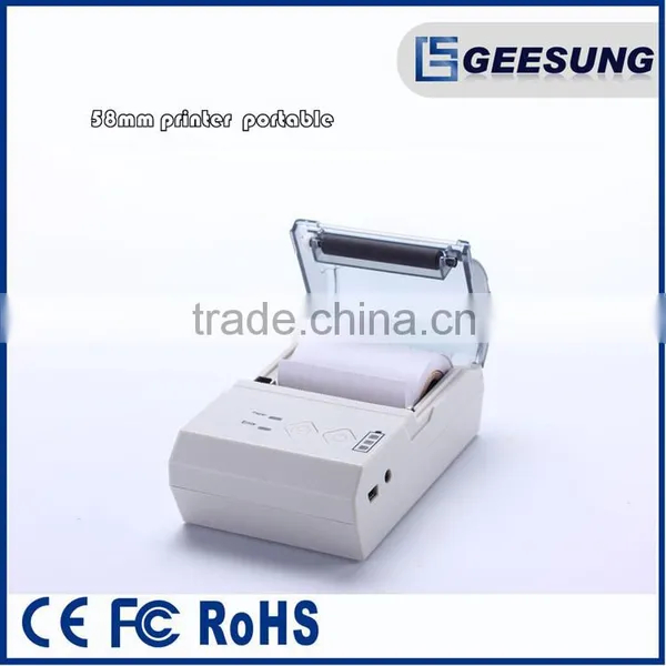 Bluetooth 4.0 Printer/Mini 58mm Mobile Printer Thernal photo-4