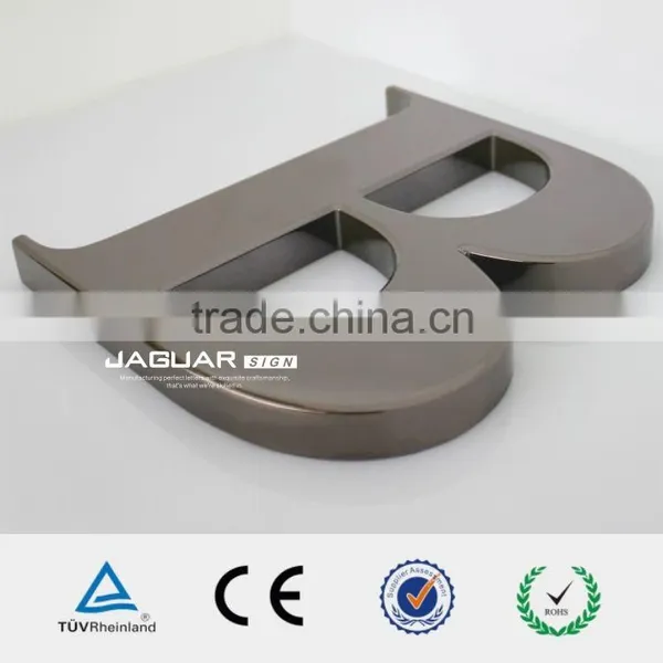 New Custom Metal 3D Chrome Letters & Numbers Outdoor Backlit Letter for Shopping photo-2