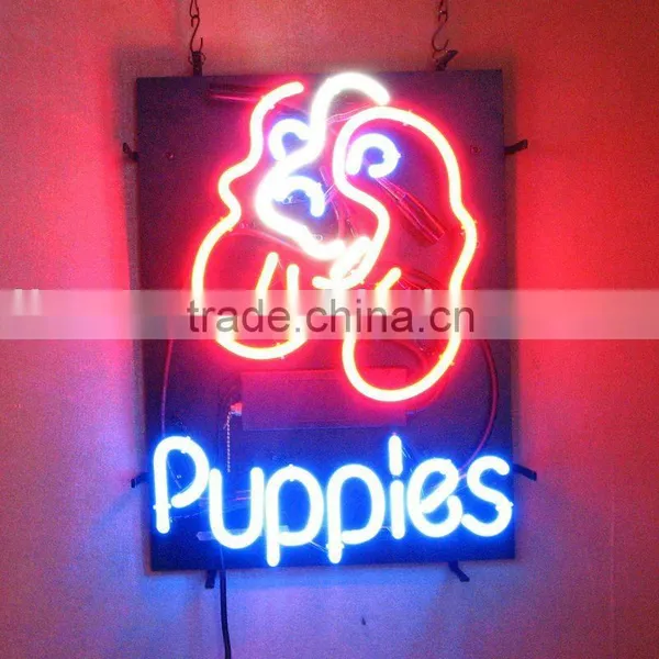 Puppies Neon Sign