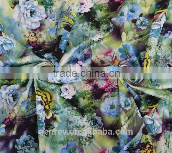 Poly Knit Fabric Polyester Printed Fabric Fabric Printing photo-5