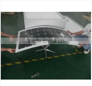 High Efficiency and Good Quality 100w Semi Fexible Solar Panel, Solar Power System for System Quality Choice photo-2