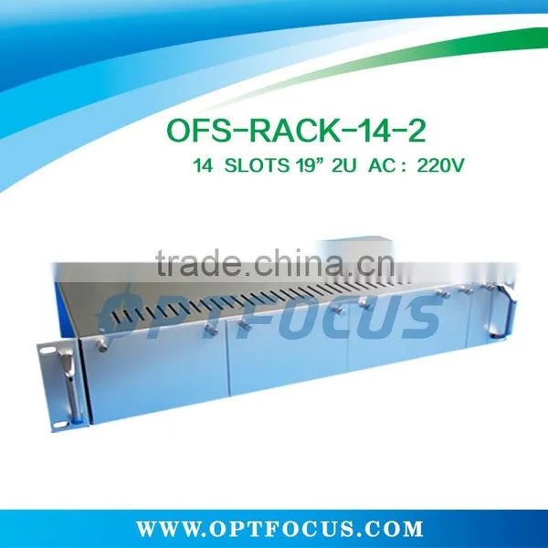 14 Slots 19 Inch Rack ,2U With Single Power Supply photo-5