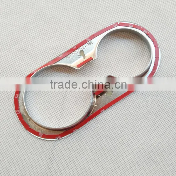 Auto Accessories ABS Chrome Water Cup Holder Trim For HYUNDAI TUCSON TL 2015 2016 photo-2