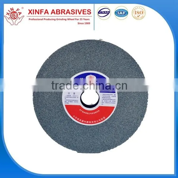 China Black Silicon Carbide Straight Abrasive Grinding Wheel for Stainless Steel photo-4