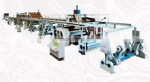 ZJ-1600 3 Ply Corrugated Paperboard Production Line/ Carton Box Making Line