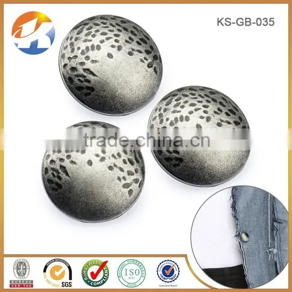 Hot Sale Custom Metal Sewing Buttons For Coats photo-3