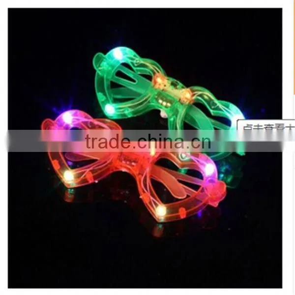 New Plastic Optical Glasses With Flashing Light Glasses Frame photo-5