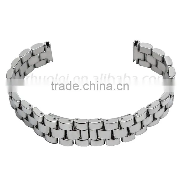Milanese Classic Buckle Stainless Steel Watchband 15mm photo-4