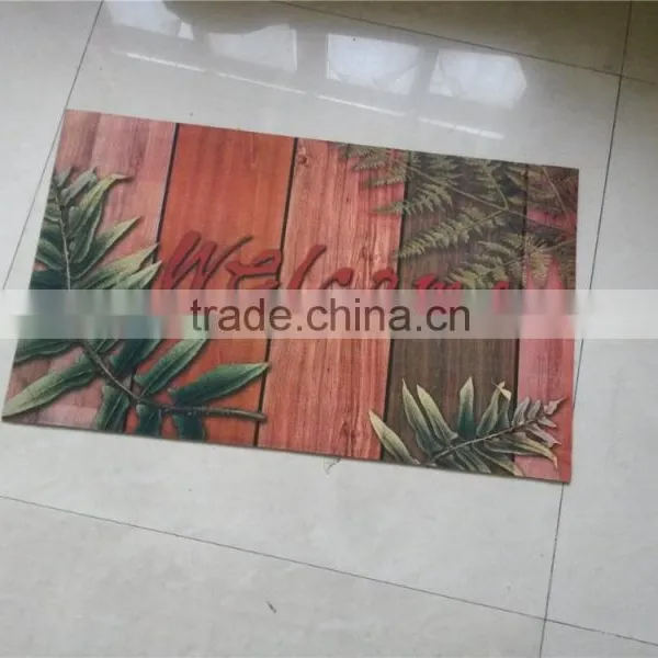 Multifunctional Polyester Loop Pile Printed Logo Mat photo-2