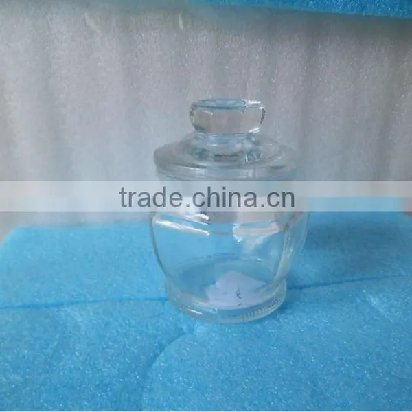 Candle Holder With Glass Cap