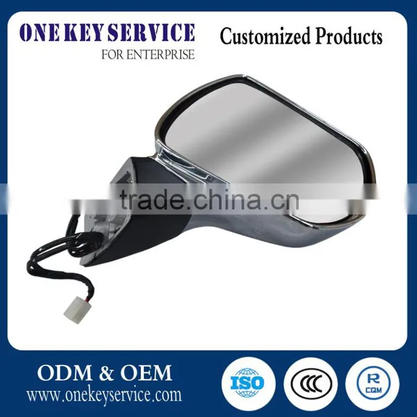 C5 Left Outside Rear View Mirror Assembly- Electroplate LHC8202050-0302 photo-3