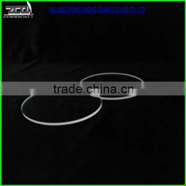 Polishing High Purity Round Quartz Glass Sheet Fused Silica Window photo-5