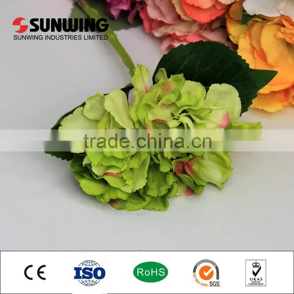 Wedding Decorative Artificial Green Flower Wreath Orchids photo-4