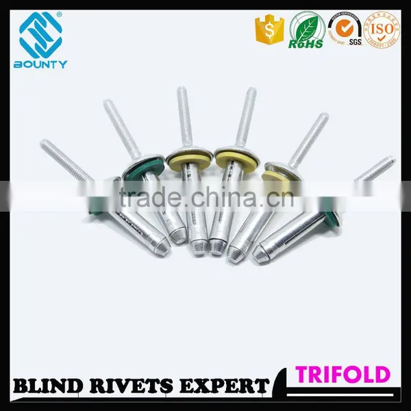 HIGH QUALITY FACTORY ALUMINUM TRIBULB RIVETS FOR GLASS CURTAIN WALL photo-3