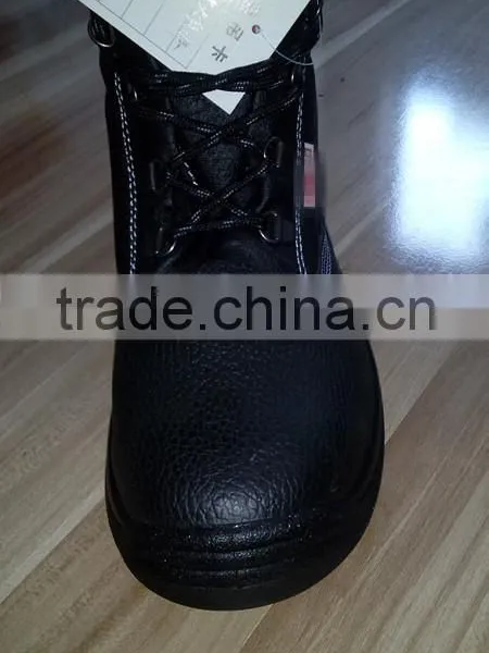 Men Genunine Leather Safety Shoes With Steel Toe, WT-2006 photo-3