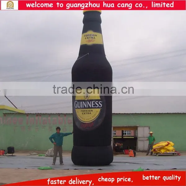Giant Inflatable Advertising Beer Bottle , PVC Advertising Inflatable Bottle for Promotion photo-4