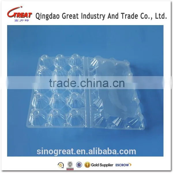 Transparent Pet Egg Tray 10 Eggs Tray photo-6