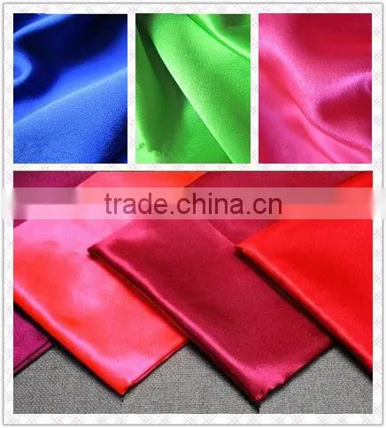 Hot Sale Polyester Satin Fabric Price