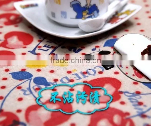 Wholesale Printing Table Cloth Factory,table Cleaning Cloth,table Cloth Fabric photo-4