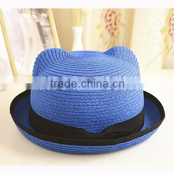 High Quality Custom Cheap Fashion Natural Straw Hats Made In China photo-2
