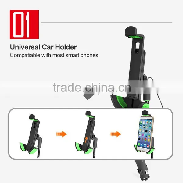 Wholesale Car Charger Adapter 2.1A Dual USB Wholesale FM Transmitter photo-5
