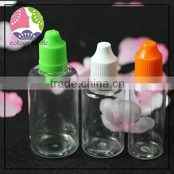 Pet Bottles for Sale, 10ml Pet Plastic Dropper Bottles , Empty Plastic Ejuice Bottle With Childproof Caps