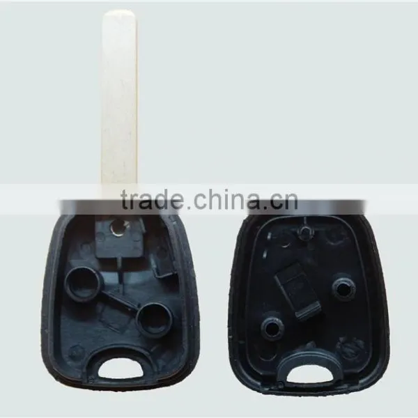 Hot Sale Citroen c3 Transponder Key Without Groove Blade Key Blank Shell photo-2
