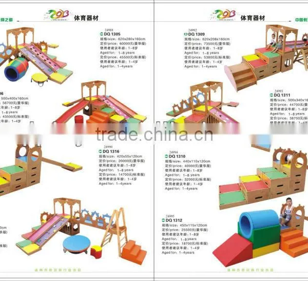 Wooden Playground Equipment for Kids