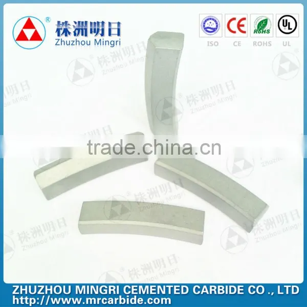 Cemented Carbide YG15 K040 / K042 Drill Tips for Rock Drilling