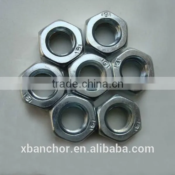 Din934 4.8grade Nut M14 With Zinc Palted Fastener Made in Hebei Handan photo-4