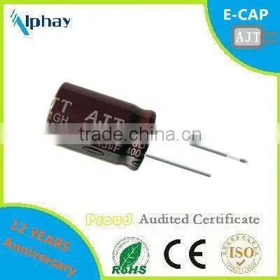 High Quality Aluminum Electrolytic Capacitor E-cap 200V for LED Driver photo-2