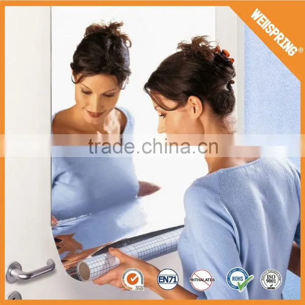 High Quality and Natural Self Adhesive Wall Mirror Decoration Stickers photo-6