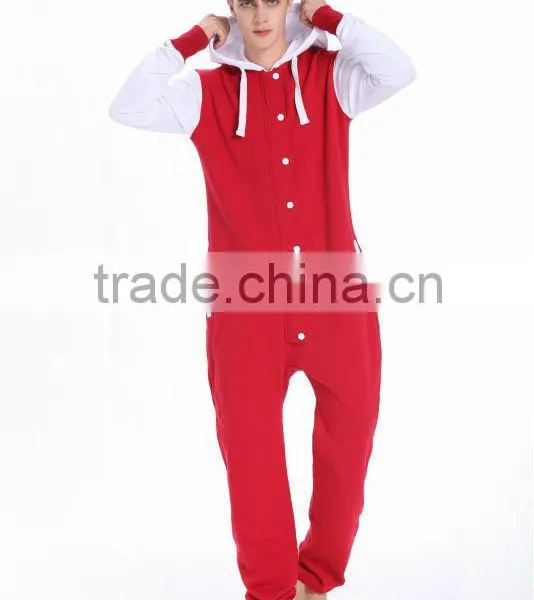 New Arrival Onesie Jumpsuit One Piece Jump in Suit Zipped Hoodie