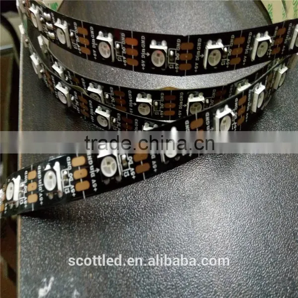 Addressable SK6812 LED Strip White PCB White Led and Black PCB Black LED SK6812 Pixel Tape Supplier's Choice photo-3