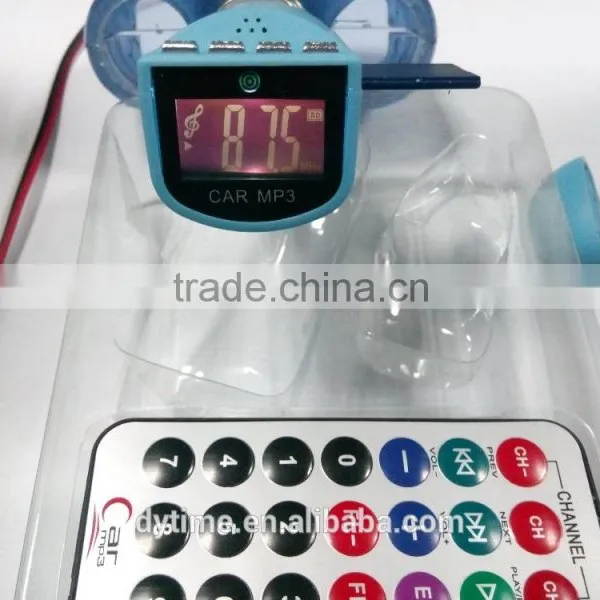 Hot Sale!!! Wireless Car Mp3 Player With fm Transmitter Rds SD MMC Slot photo-6