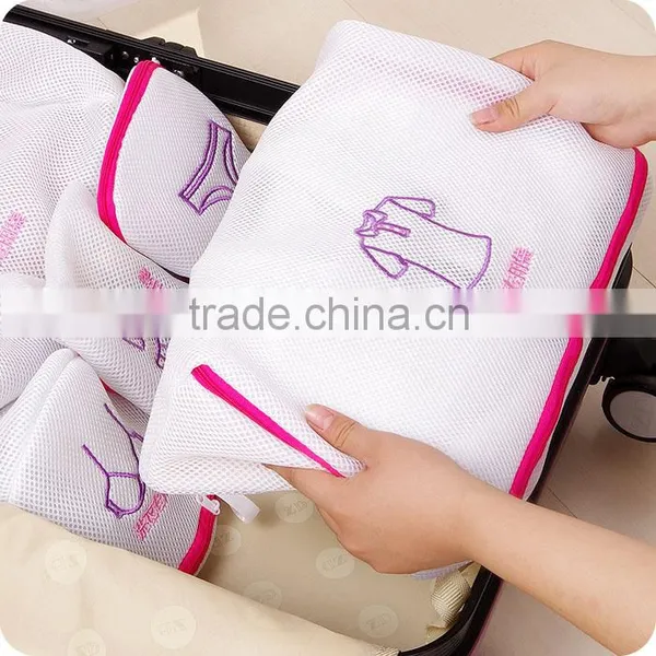 WBS-001:RODA Wholesale Laundry Bag Storage Bag 100% Polyester Lingerie Laundry Bag,bra Laundry Bag photo-2