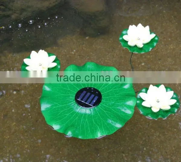 3 Solar Floating Lotus Lights(SOF5004)