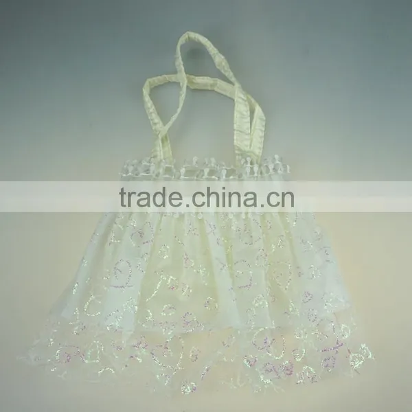 Fancy Dress Shape Pouch Bags Lace Handbag for Kids photo-6
