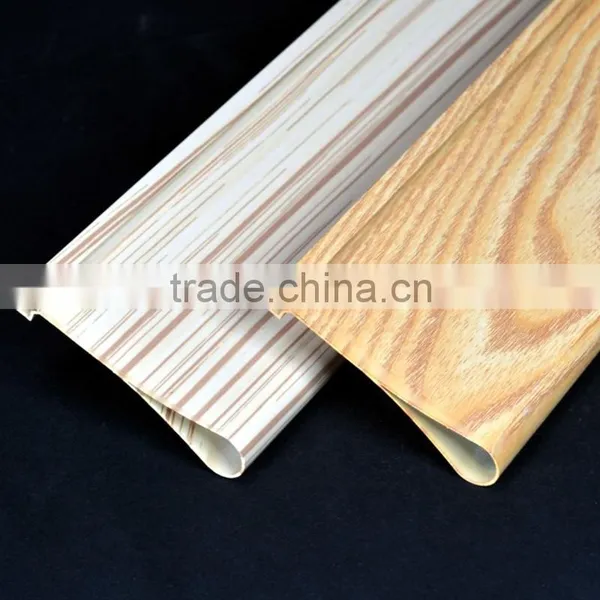 Height 110 Heat Transfer Modern Ceiling Design Aluminum Baffle Ceiling Panel Water Drip Ceiling Decoratiion photo-5