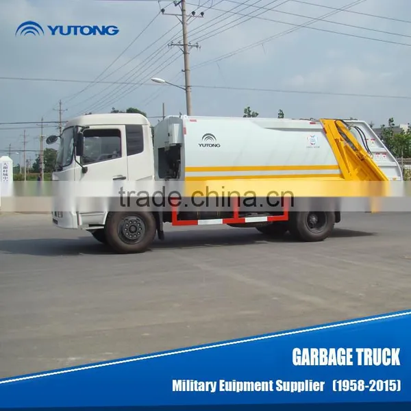 Hot Sale New 9 Cbm Capacity China Garbage Truck photo-3