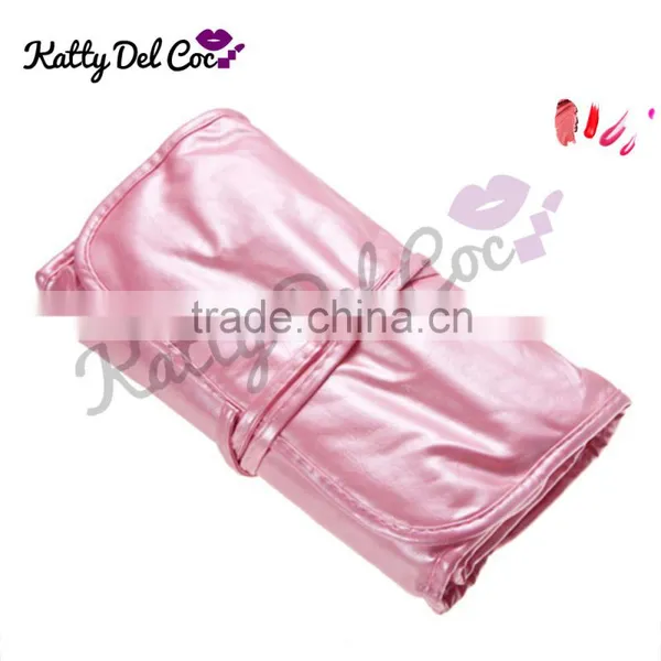 Best Quality Pink 24pcs Natural Hair Pony Professional Makeup Brush Set With PU Bag photo-2